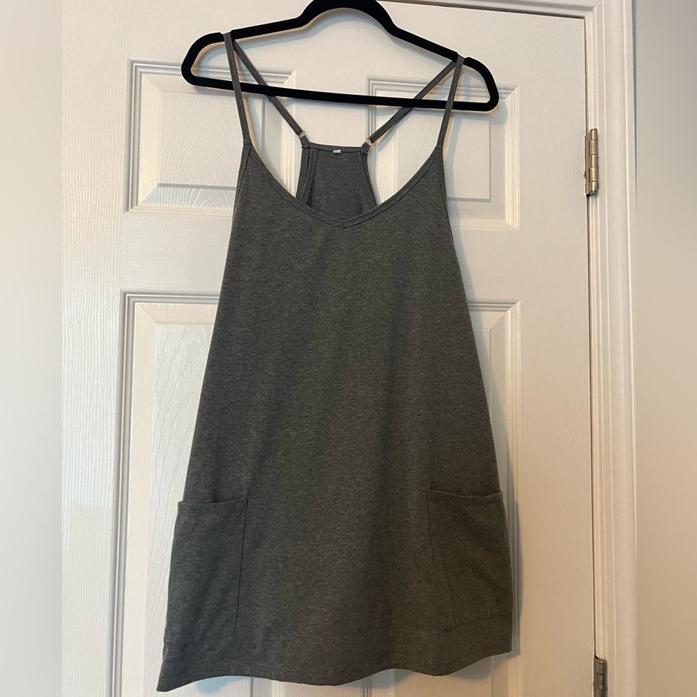 Womens Tennis Dress Workout Dress with Built-in Cami & Shorts